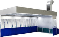 cabine de pulverizador industrial comercial de 2700mm para estações da preparação da pintura do carro