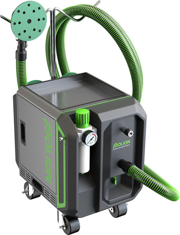 Mini modelo BL-504 verde de lixamento seco móvel da máquina do extrator de poeira